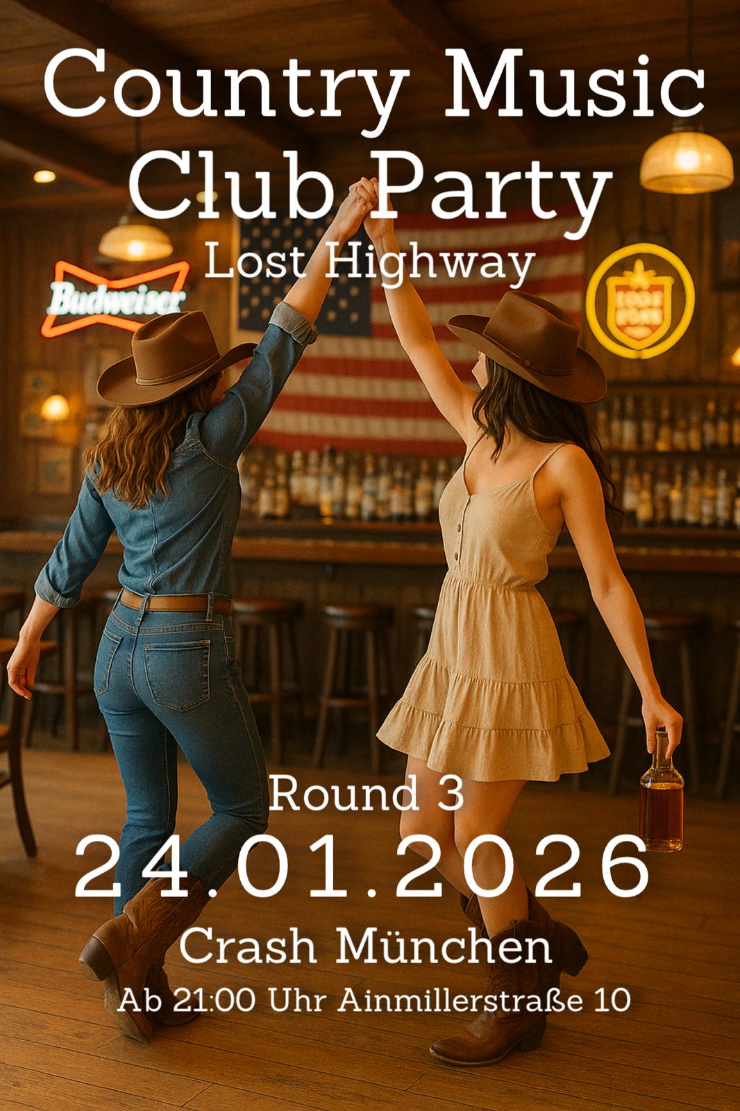 Lost Highway – Country Music Club Party