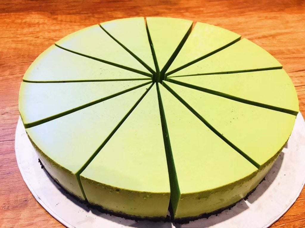 Matcha-Kuchen