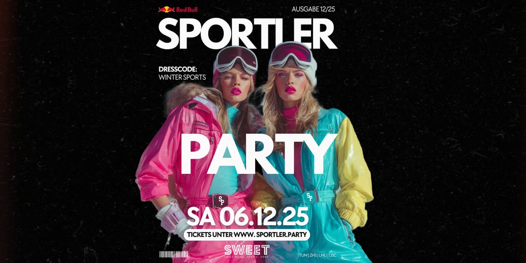 Sportler Party München – Winter Sports Edition im Sweet Club