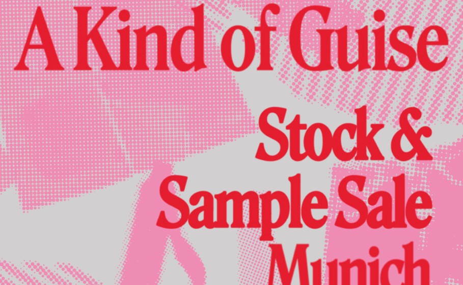 A Kind of Guise Stock & Sample Sale