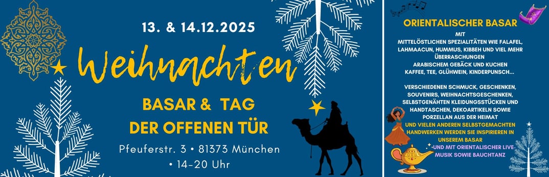 Orientalischer Weihnachtsbasar