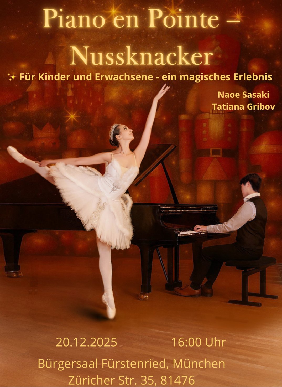„Nussknacker“ Piano en Pointe