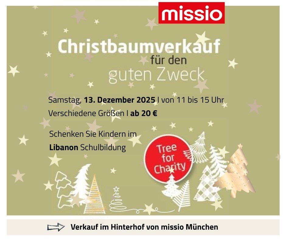 Christbaumverkauf für den guten Zweck