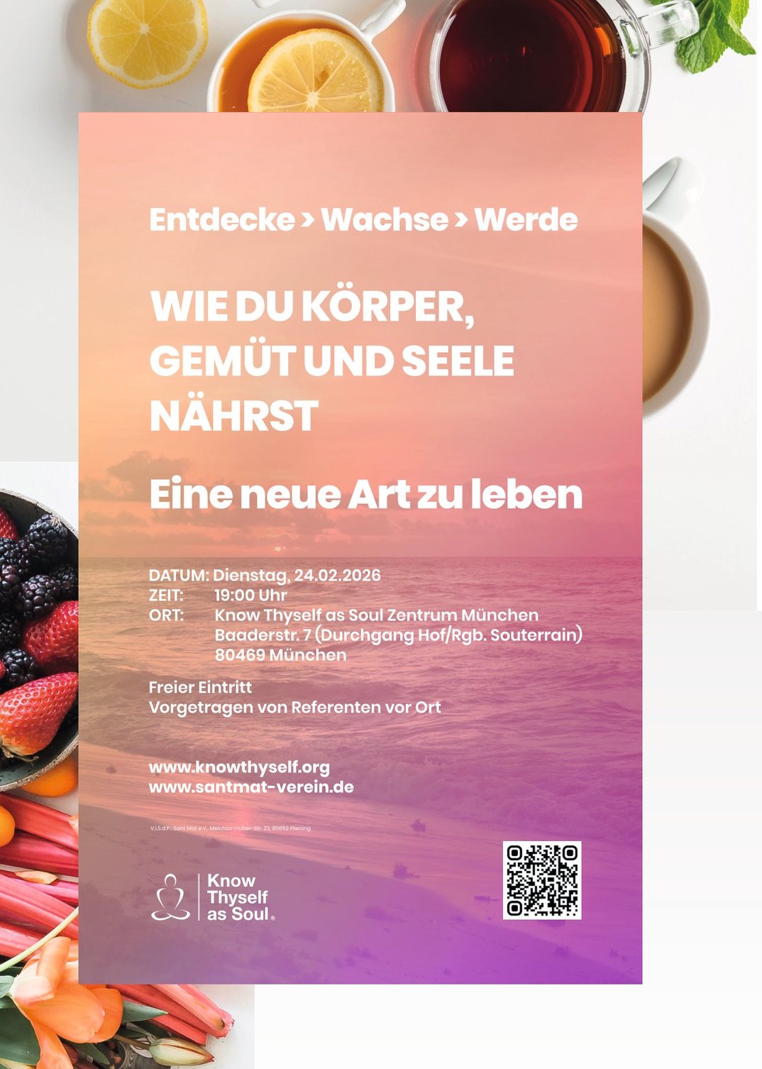 Wie du Körper, Gemüt und Seele nährst