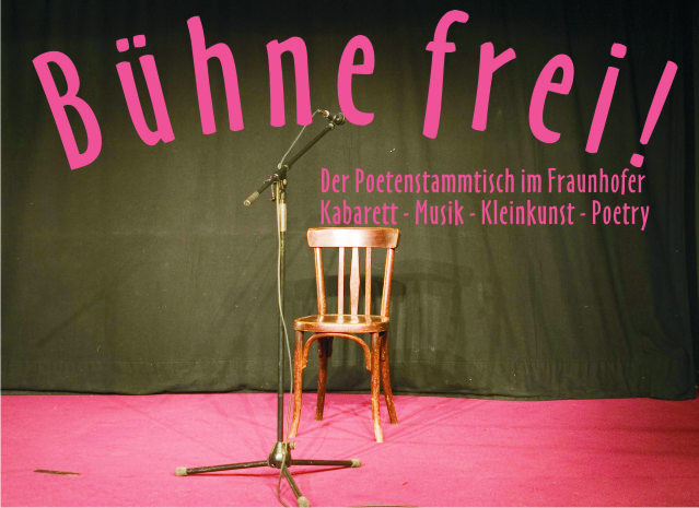 Poetenstammtisch – Bühne frei!