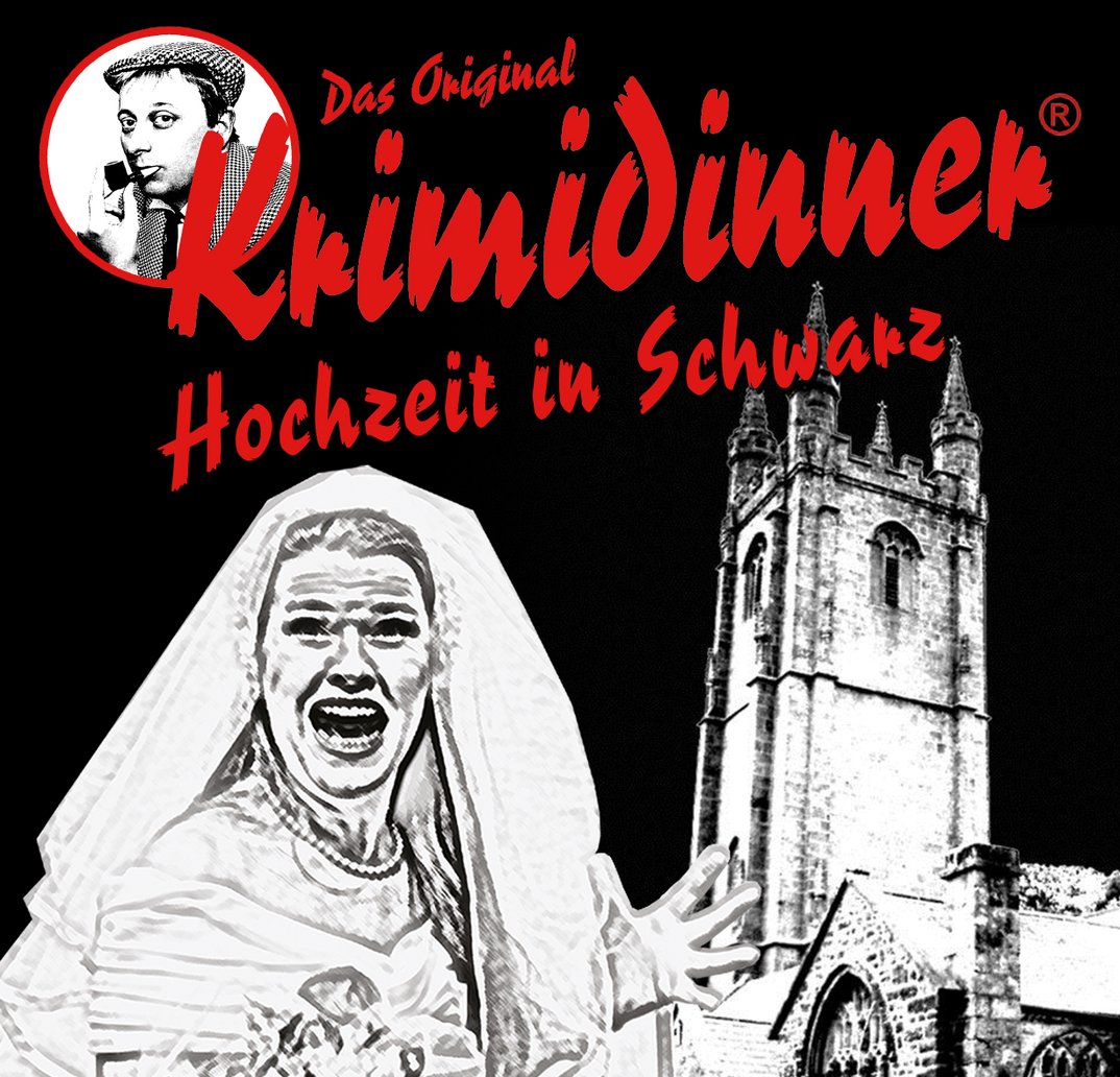 Das Original Krimidinner: Hochzeit in Schwarz