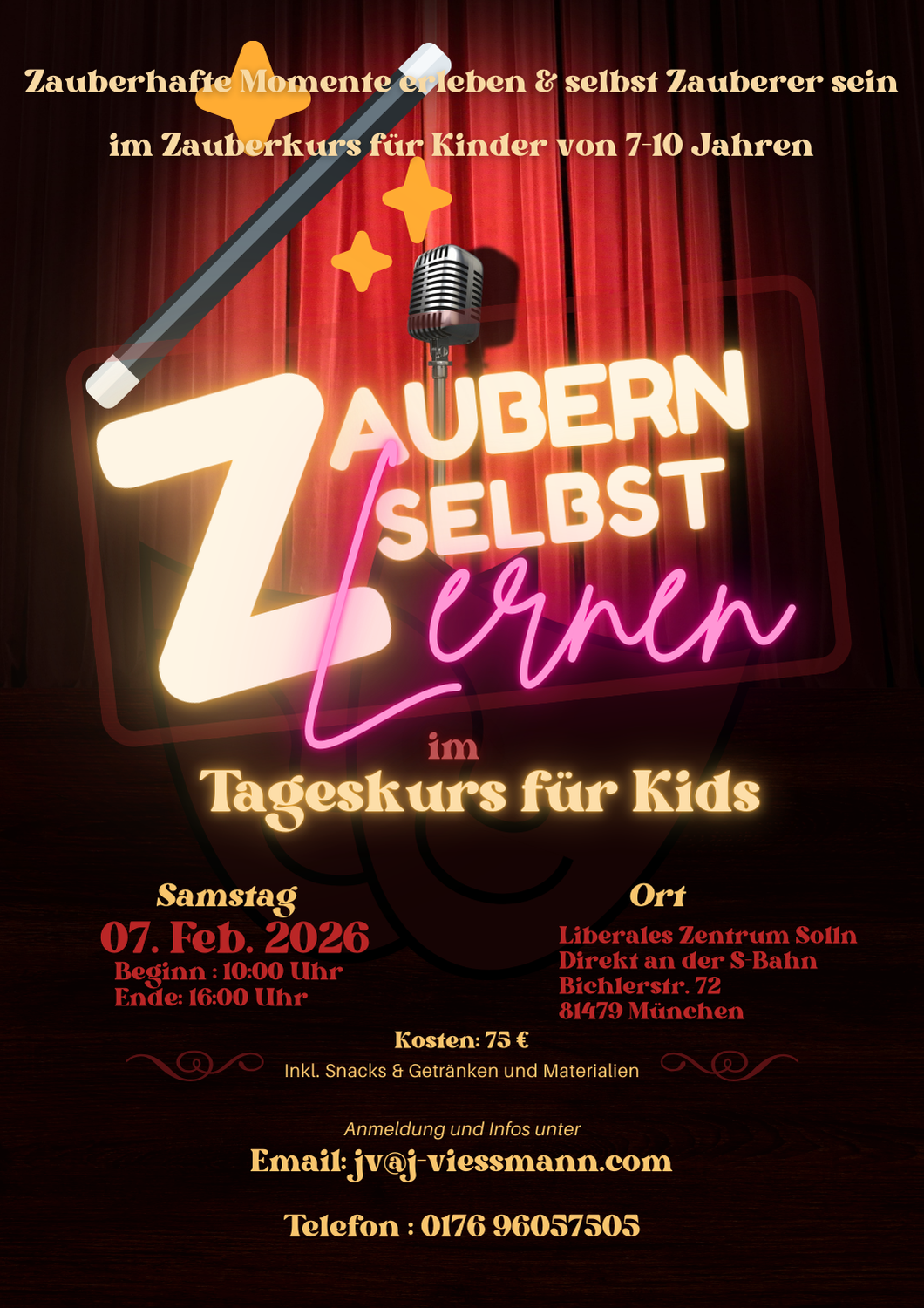 Zauberkurs für kleine Magier