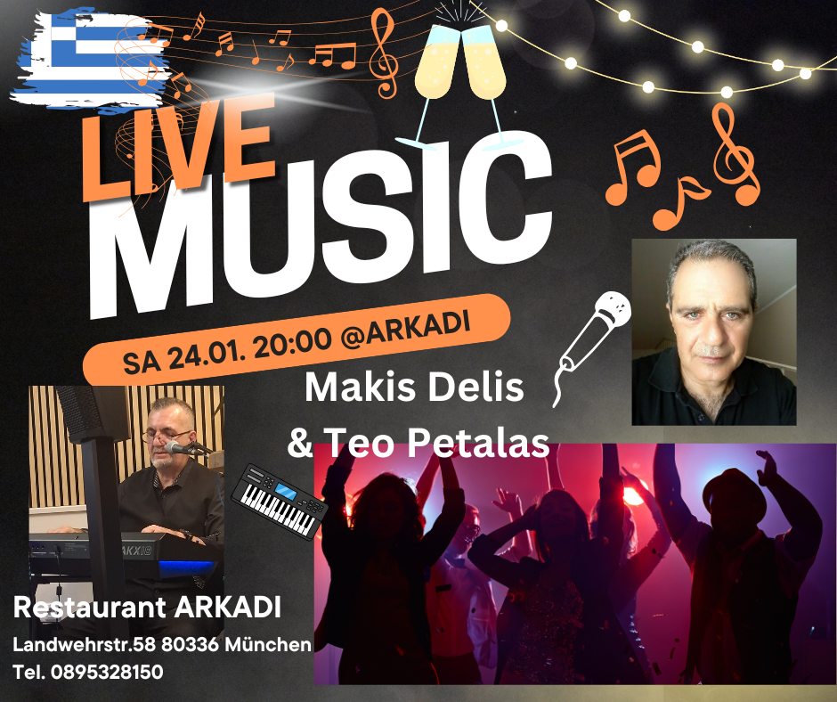 Greek Night mit Makis Delis & Teo Petalas live
