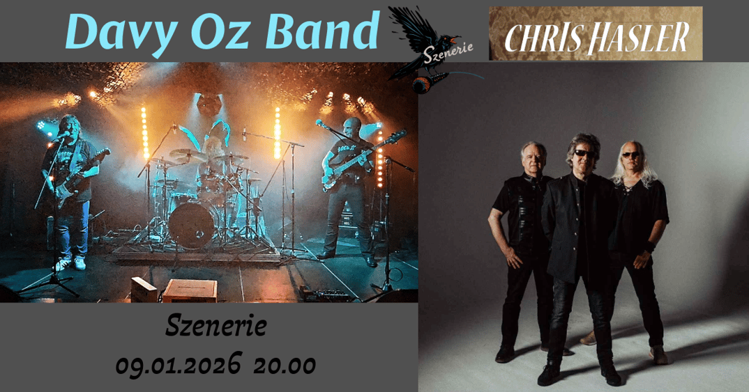 Davy Oz Band + Chris Hasler