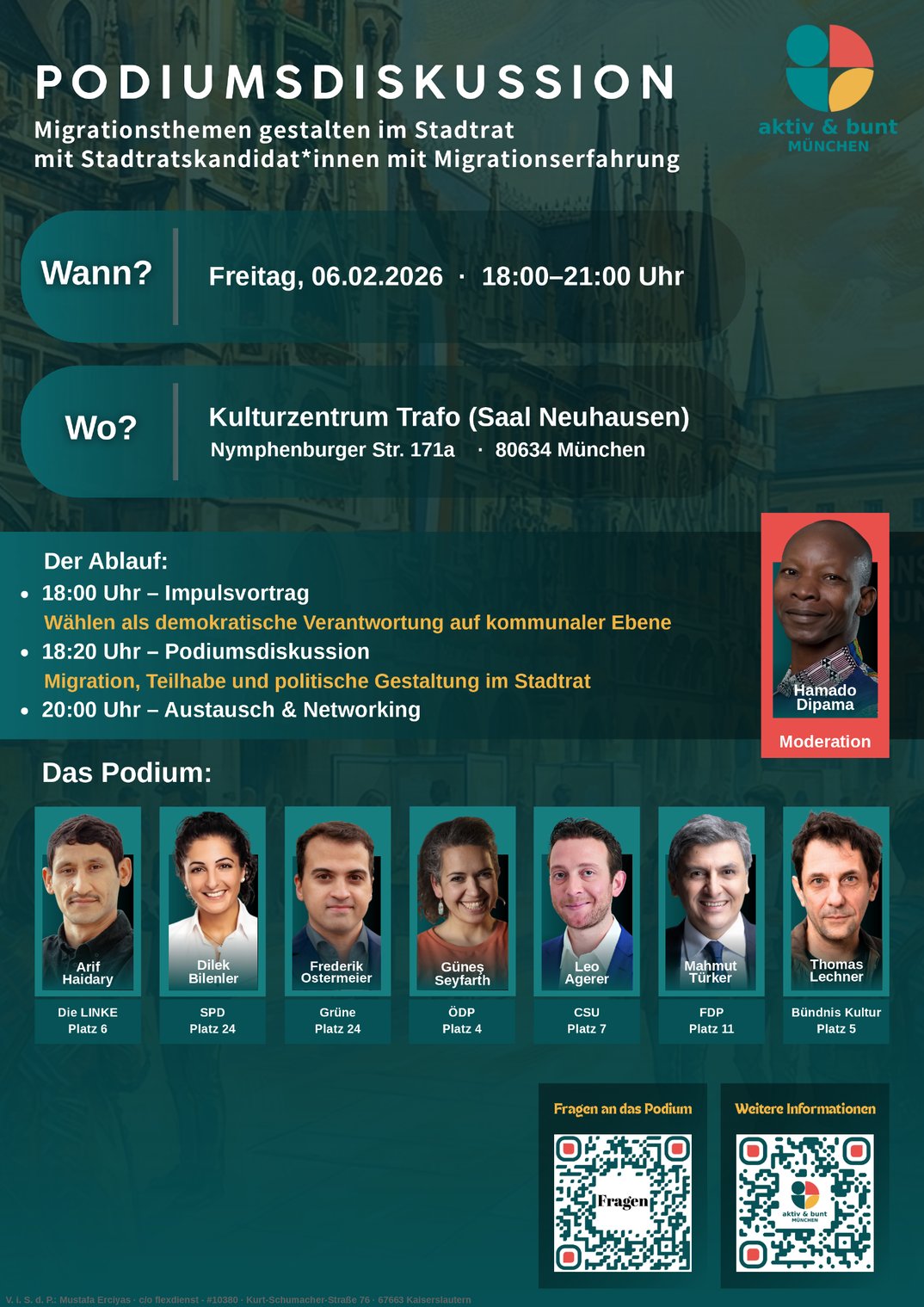 Stadtratskandidaten mit Migrationsbiografie