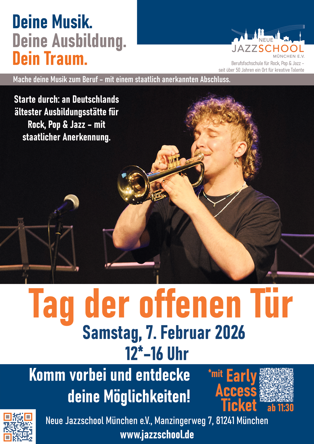 Tag der offenen Tür der Neuen Jazzschool München