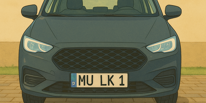 Nach „M“ und „MUC“ – jetzt „MU“ als Kfz-Kennnzeichen erhältlich
