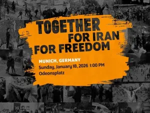 Solidaritätskundgebung am Sonntag: „Together For Iran For Freedom“