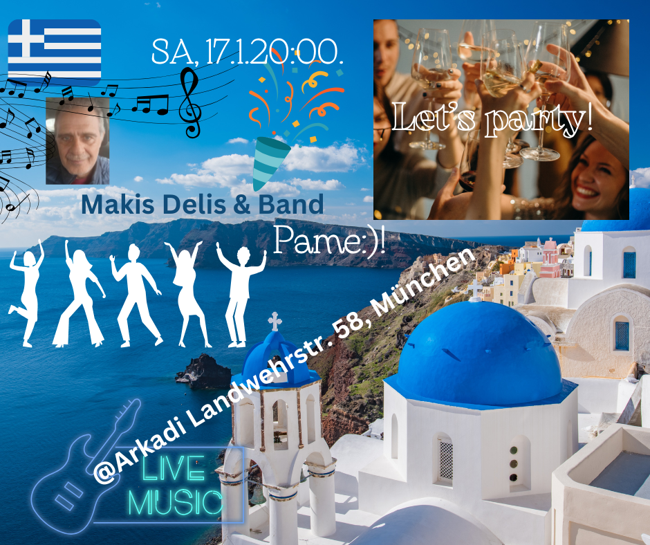 Greek Night – Makis Delis & Band live