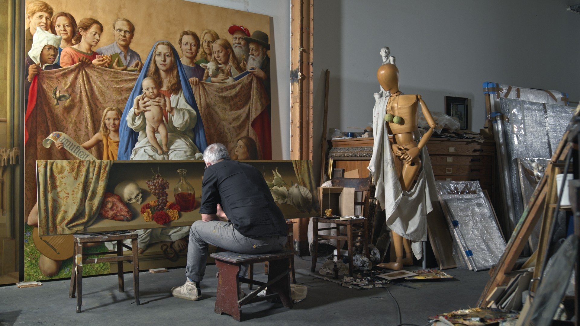 Bilder aus Triegel trifft Cranach - Malen im Widerstreit der Zeiten