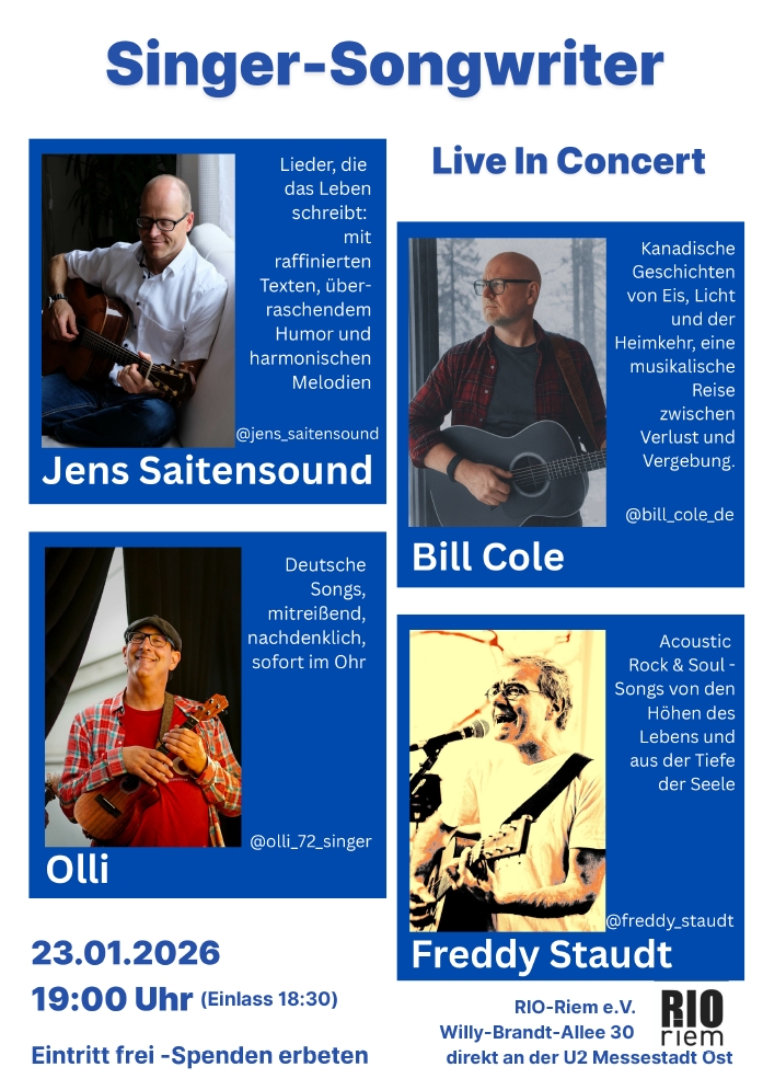 Jens Saitensound + Olli + Bill Cole + Freddy Staudt