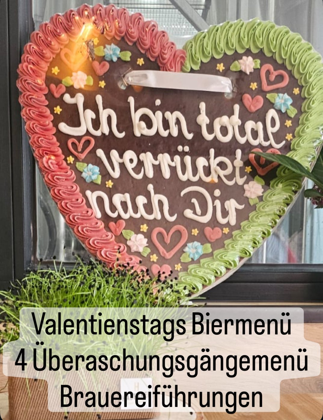 Valentinstags-Biermenü