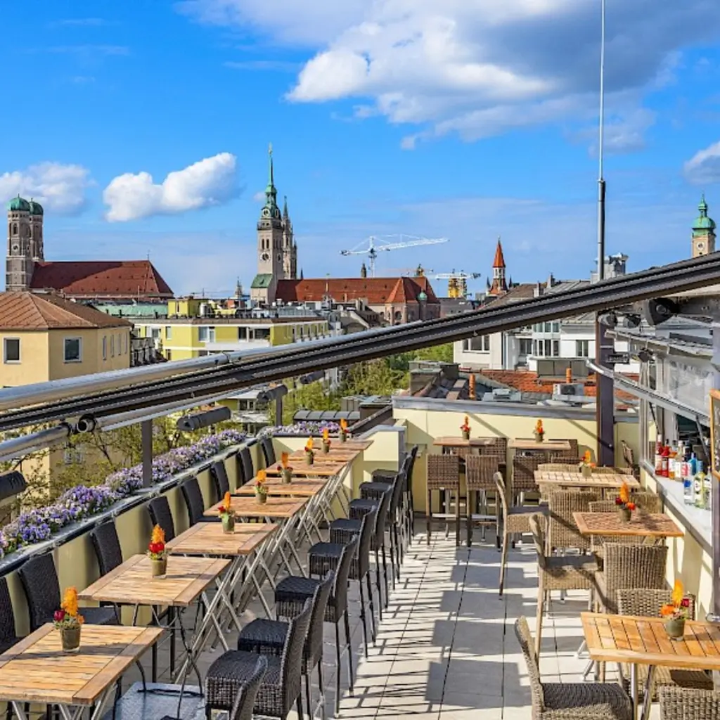 Deutsche Eiche Dachterrasse