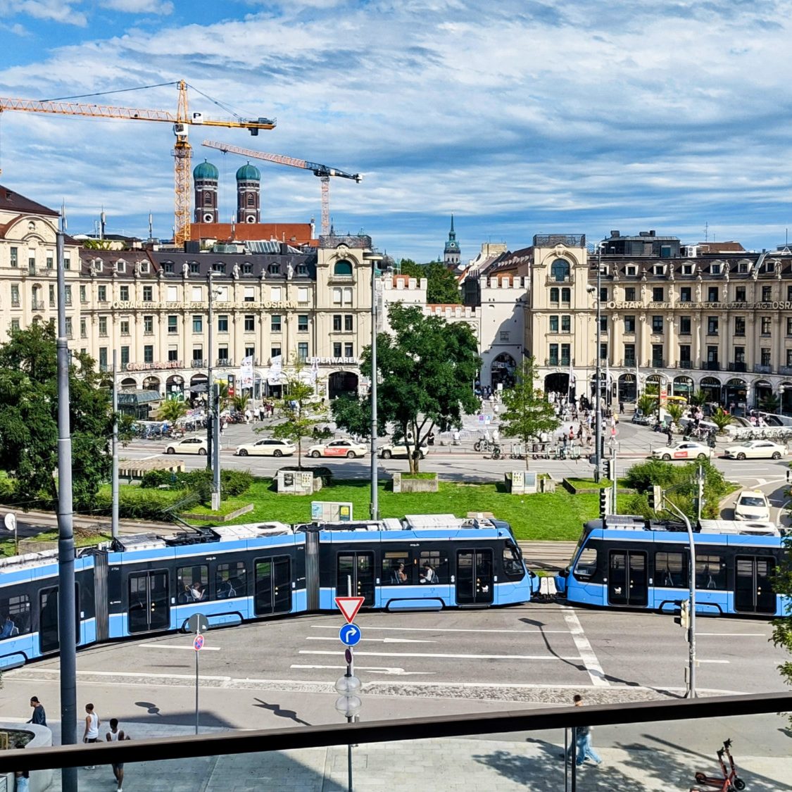 Blick auf den Stachus