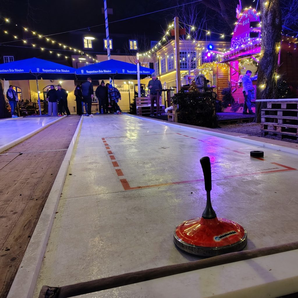 Eisstockschießen Menterschwaige