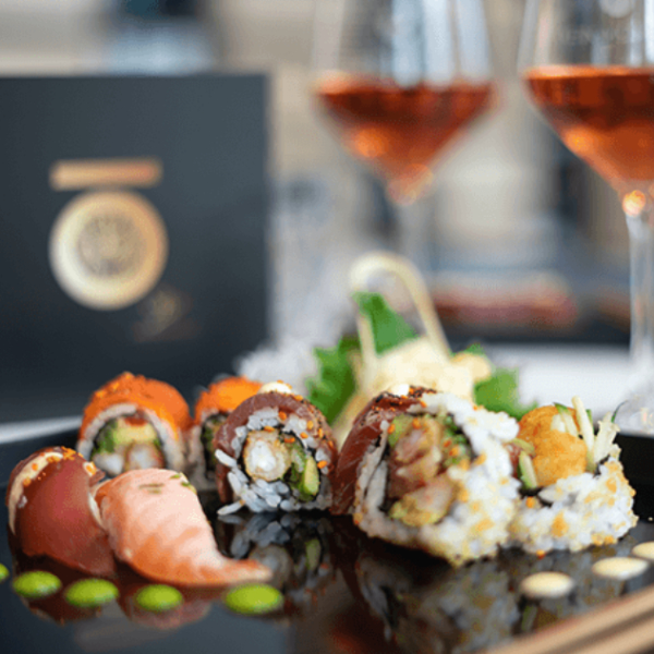 Sushi & Wine im Wein-Moment