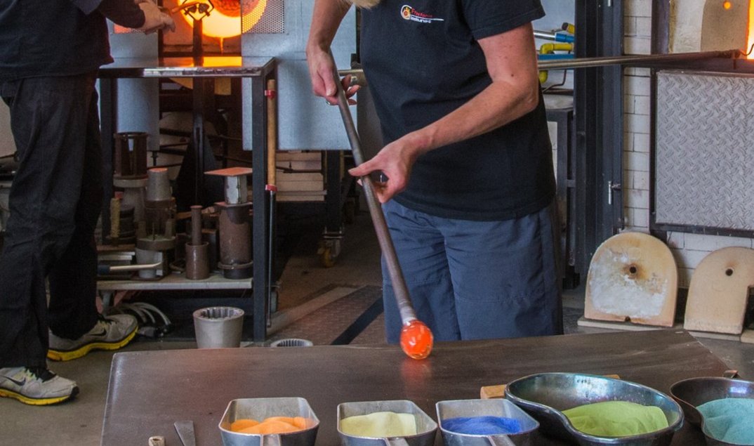 Feuer, Glas, Handwerkskunst – Ateliertage bei Freeform Glas