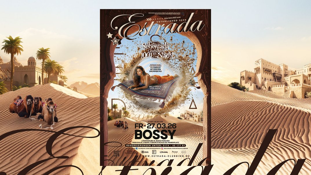 Estrada goes 1001 Nacht