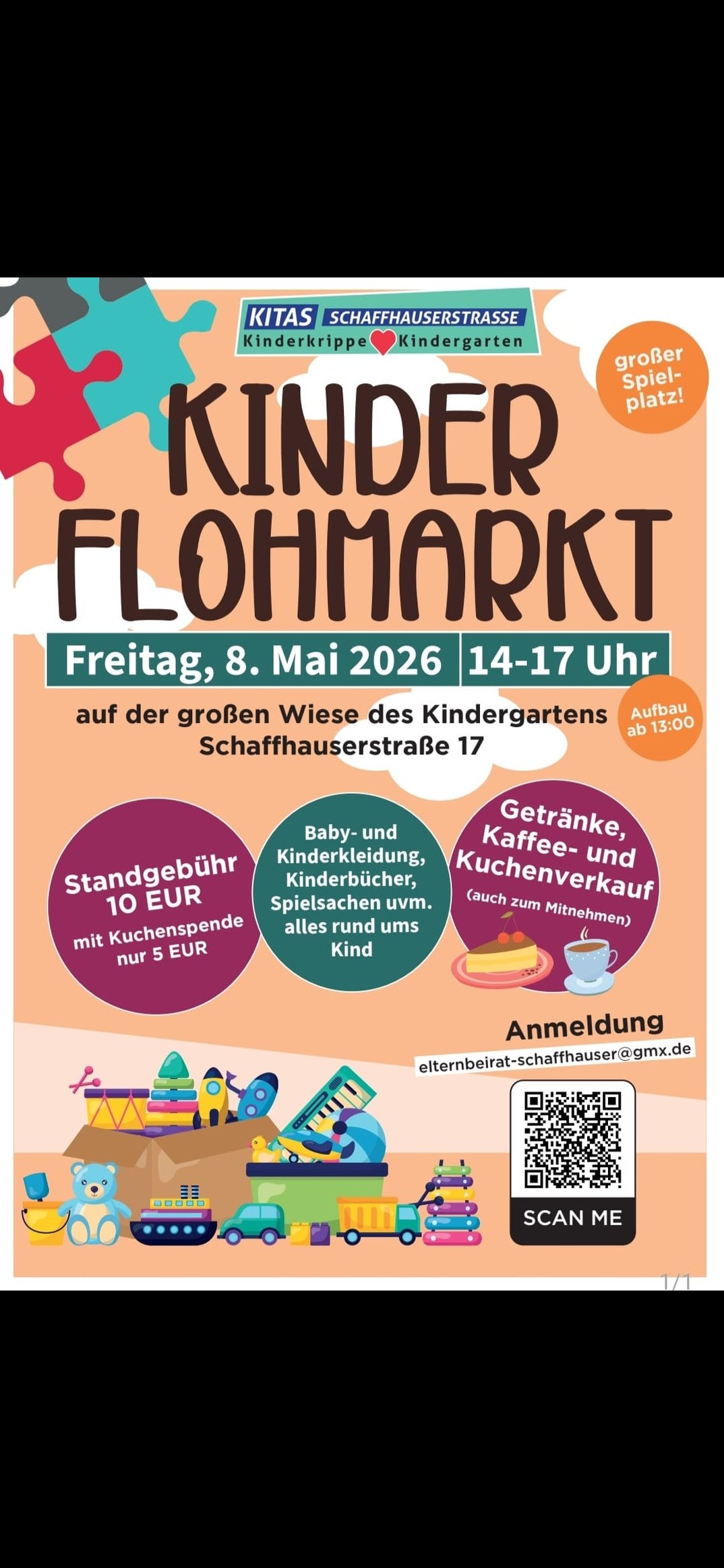 Kinderflohmarkt Schaffhauserstraße