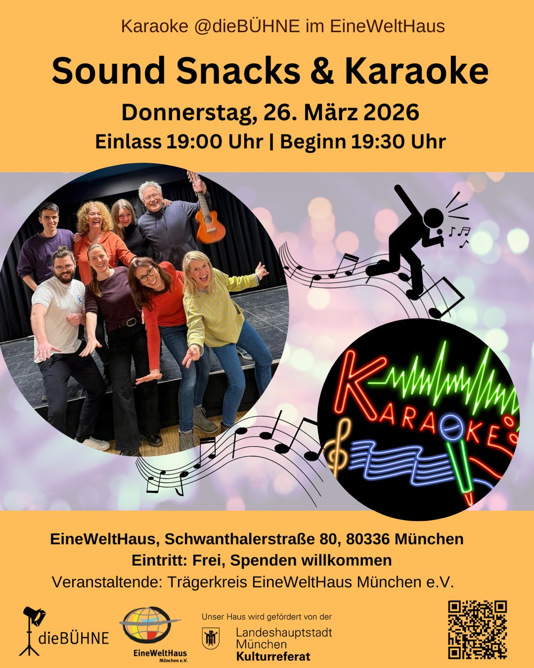 dieBÜHNE: Sound Snacks & Karaoke