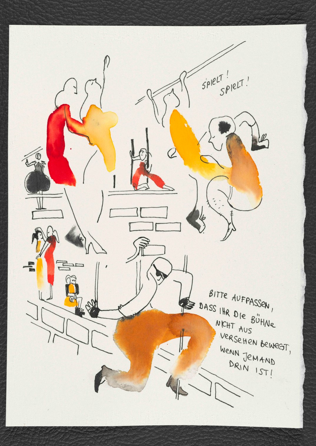 Zeichnen auf der Probe: Comic-Kunst von Lisa Frühbeis