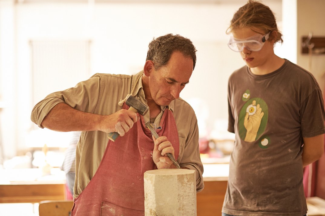 Besichtigung Keramikatelier der MVHS