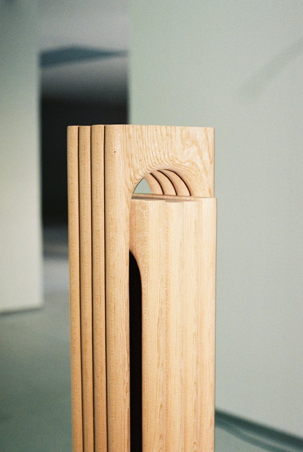 Matt Browning: All Woodcarvings Remain Slow Motion Mobiles