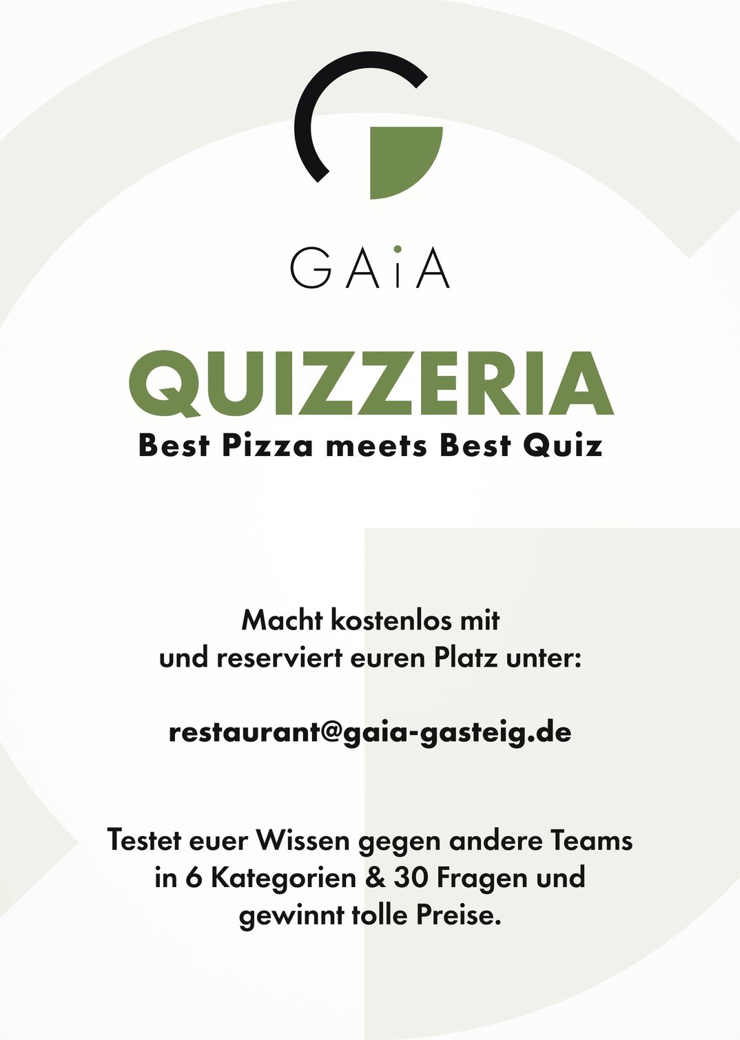 GAiA’s Quizzeria