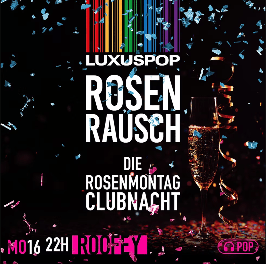 Queer Feiern | Rosen Rausch – Rosenmontag Clubnacht