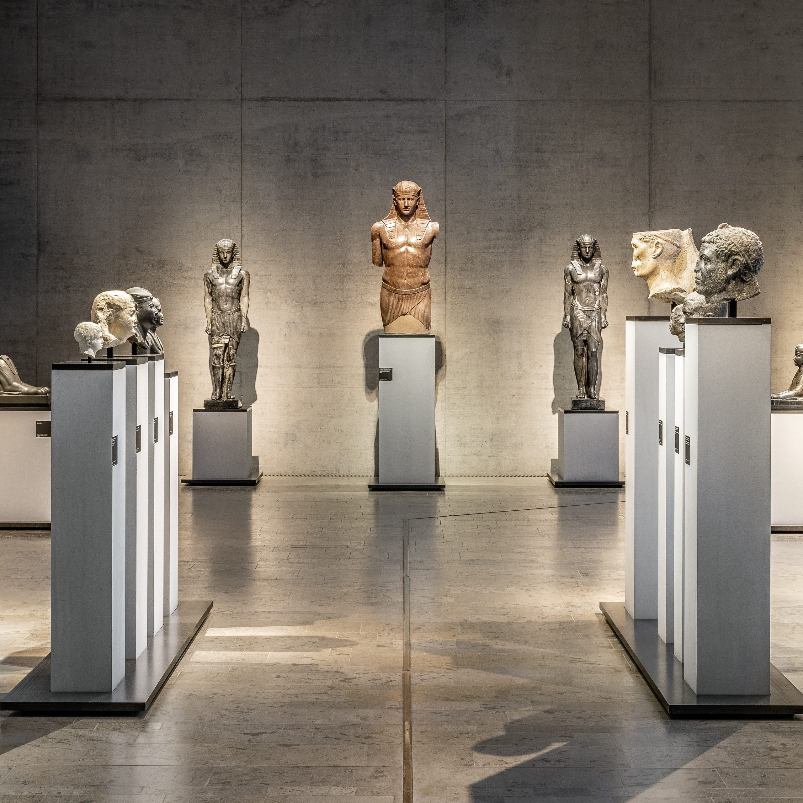 Aufnahmen im Staatlichen Museum Ägyptischer Kunst - IN München - Das Stadtmagazin Museum München Sonntag / Museen München Sonntag: Museum