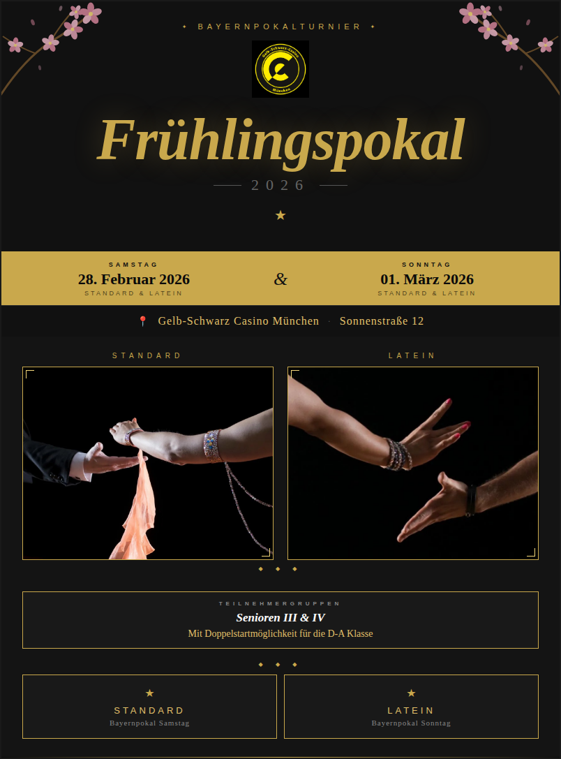 Tanzturnier Frühlingspokal