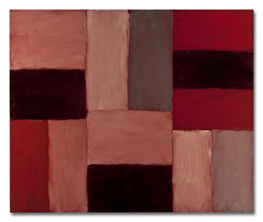 Sean Scully, Red Chamber || Dark Silence