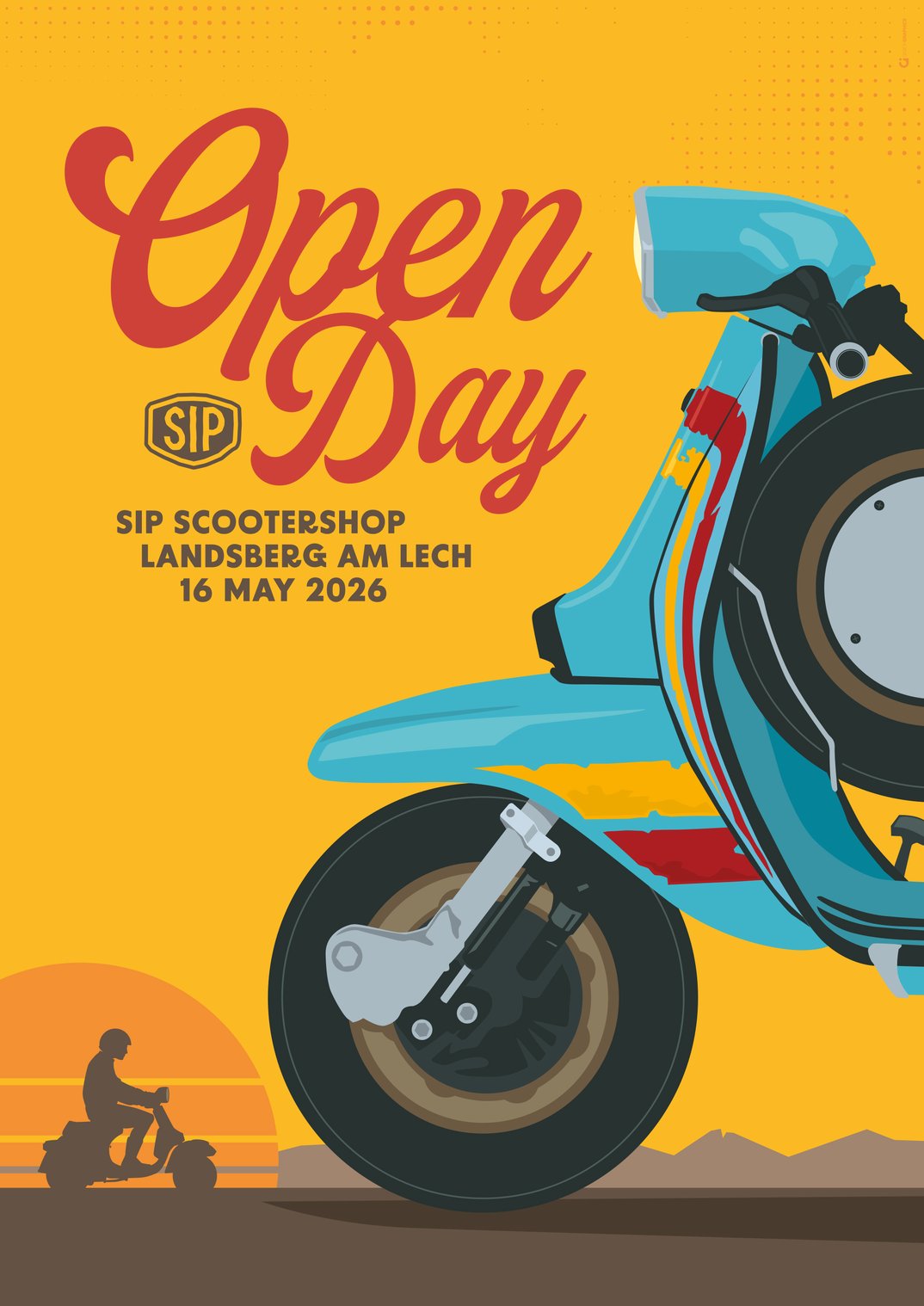SIP Scootershop Vespa Open Day 2026