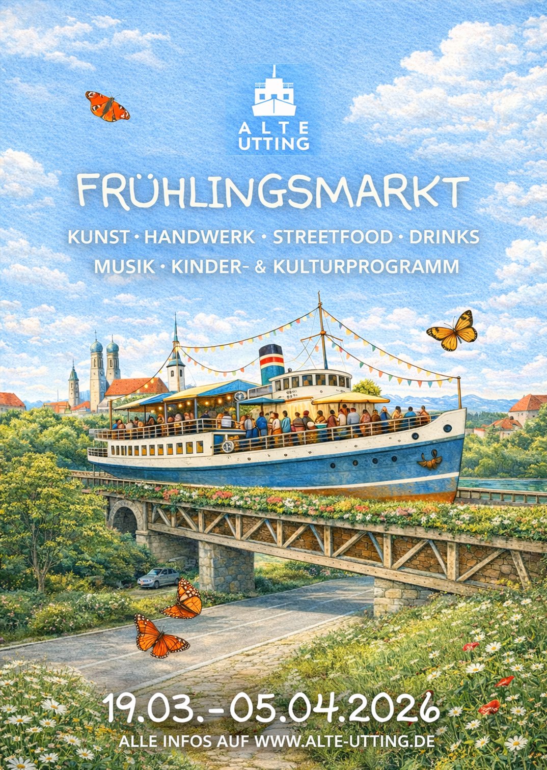 Frühlingsmarkt auf der Alten Utting