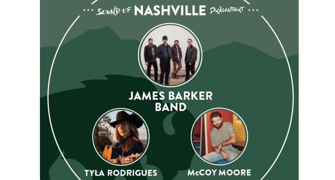 James Barker Band, Tyla Rodrigues, McCoy Moore