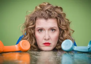 Franziska Wanninger am 27.3. im Schlachthof