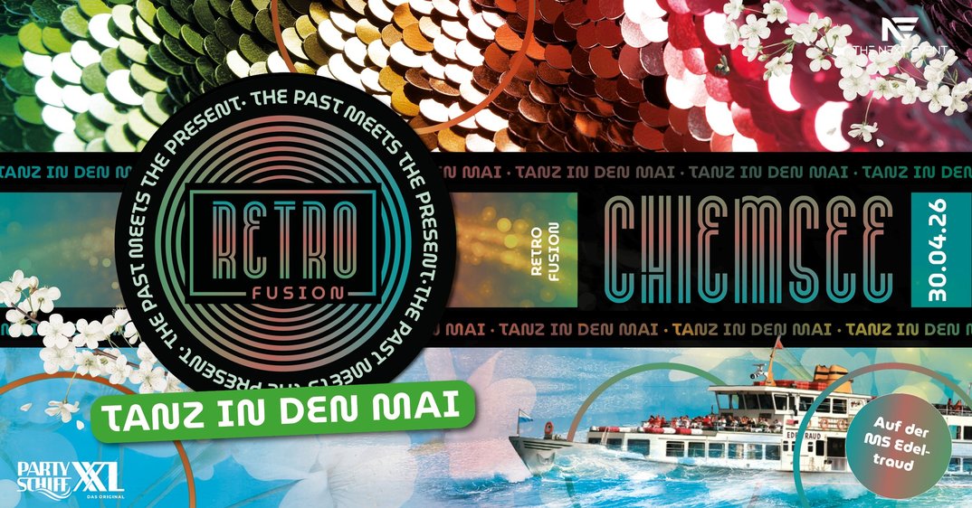 Partyschiff XXL “Chiemsee“ – Tanz in den Mai