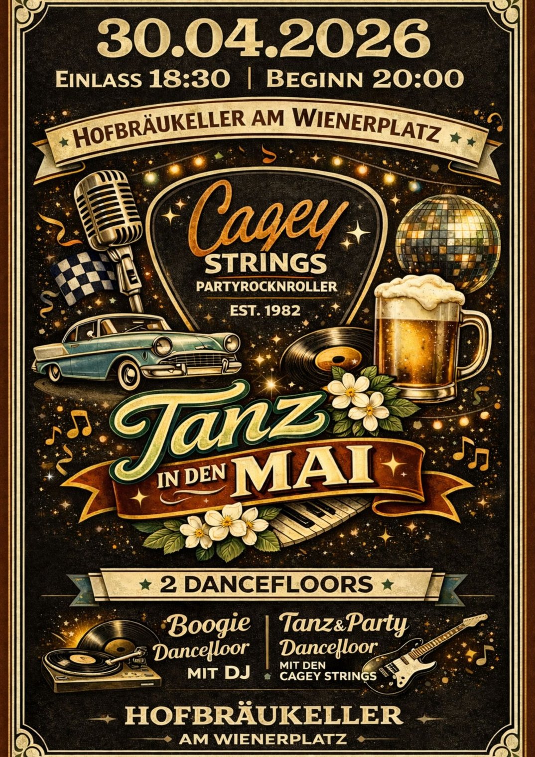 Tanz in den Mai mit den Cagey Strings