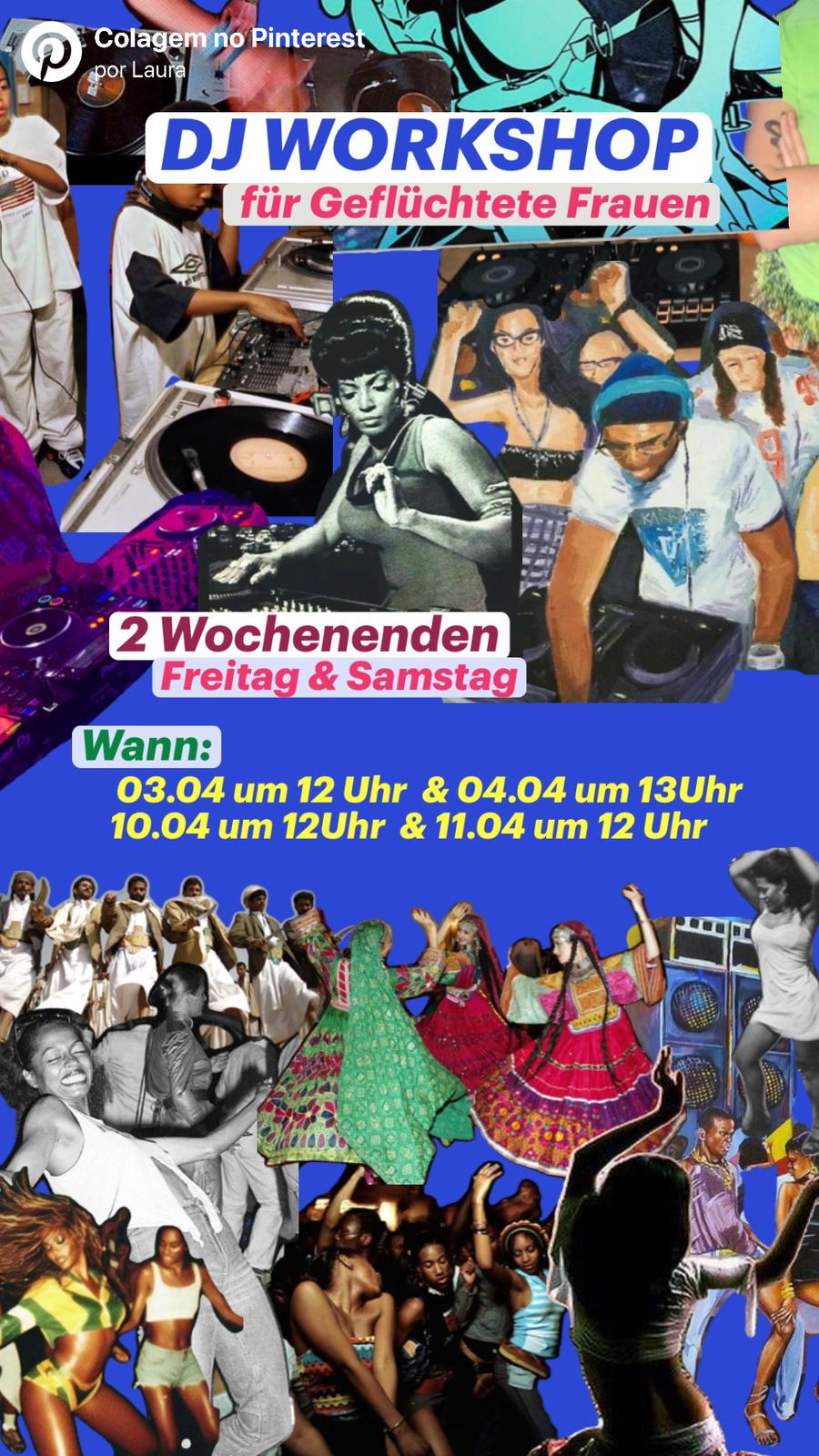 DJ-Workshop für geflüchtete Frauen