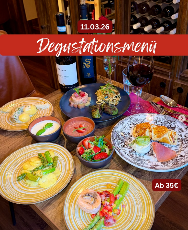Degustationsmenü – die Highlights unserer Frühlingsmenü