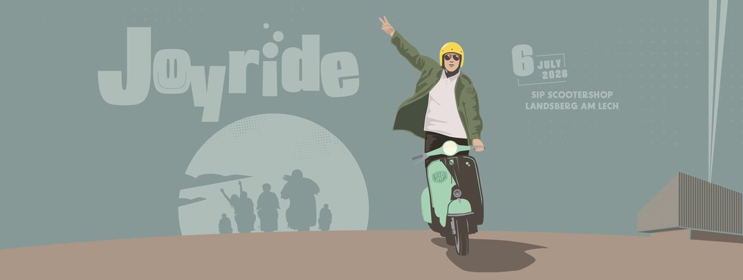 Vespa & Lambretta Joyride 2026 by SIP Scootershop