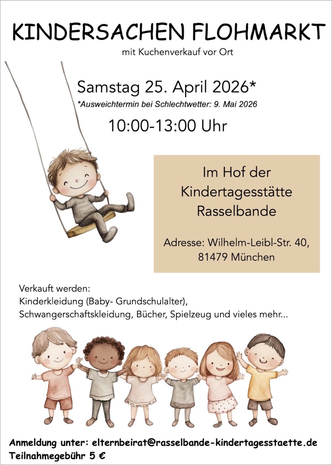 Kindersachen Flohmarkt