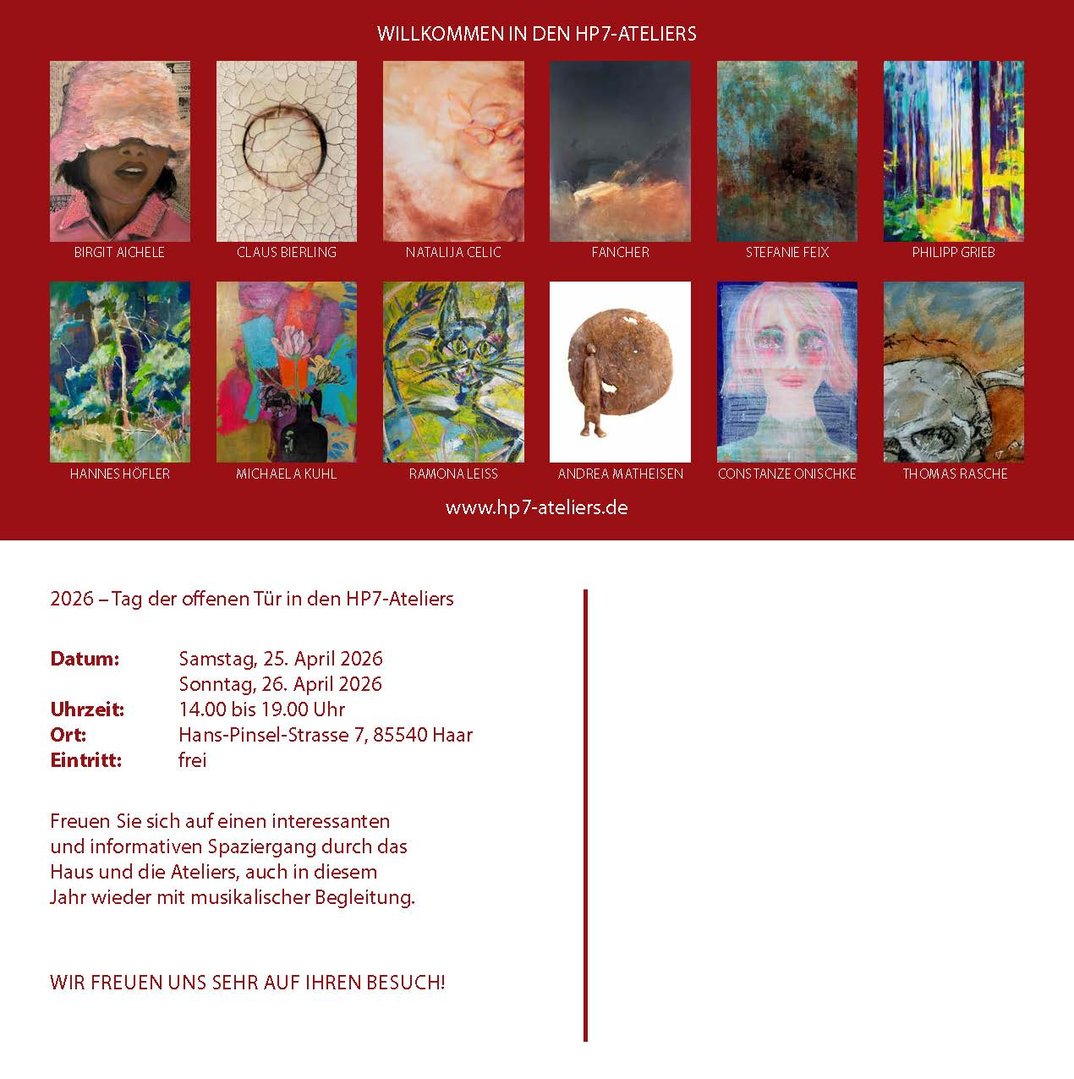 Tag der offenen Türen – HP7 Ateliers in Haar