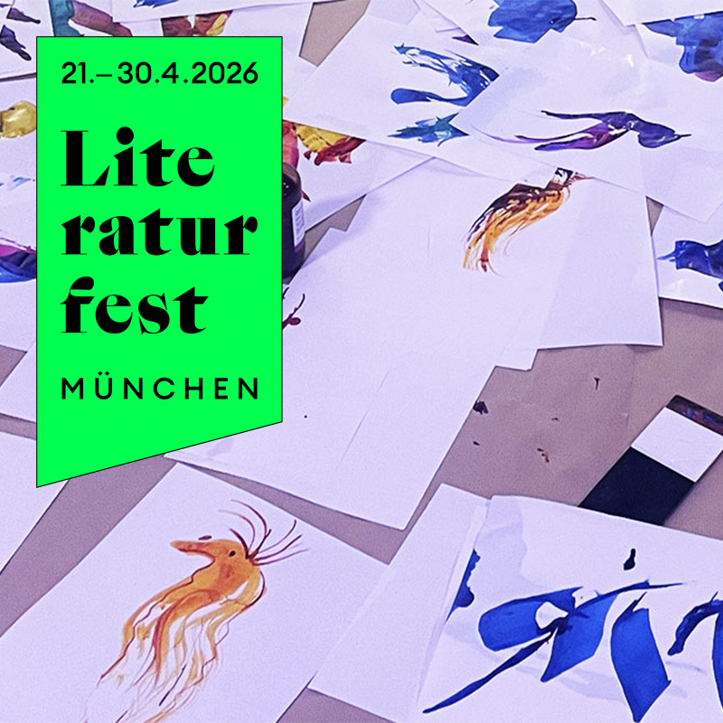 Literaturfest München 2026 – Vögel kalligraphieren mit Maren & Ahmadjan Amini
