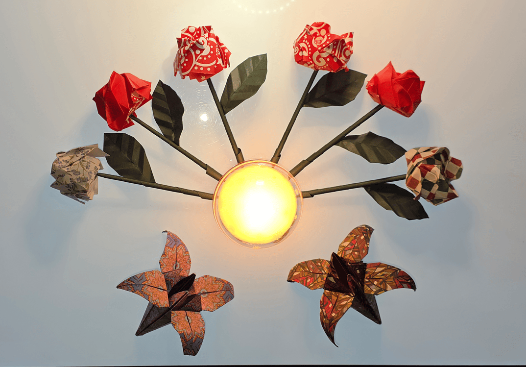 Origami-Blütenzauber